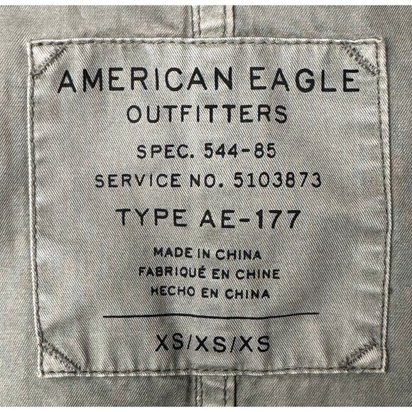 American Eagle Outfitters Military Cargo Jacket Spec 544-85 Type AE-177 Women XS - Picture 8 of 16